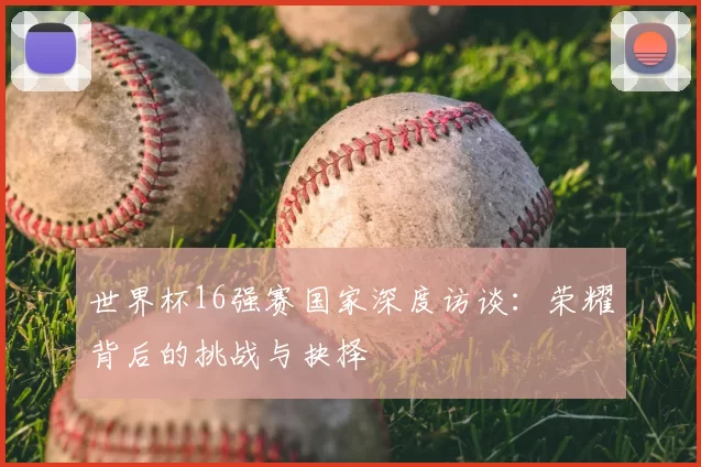 世界杯16强赛国家深度访谈：荣耀背后的挑战与抉择