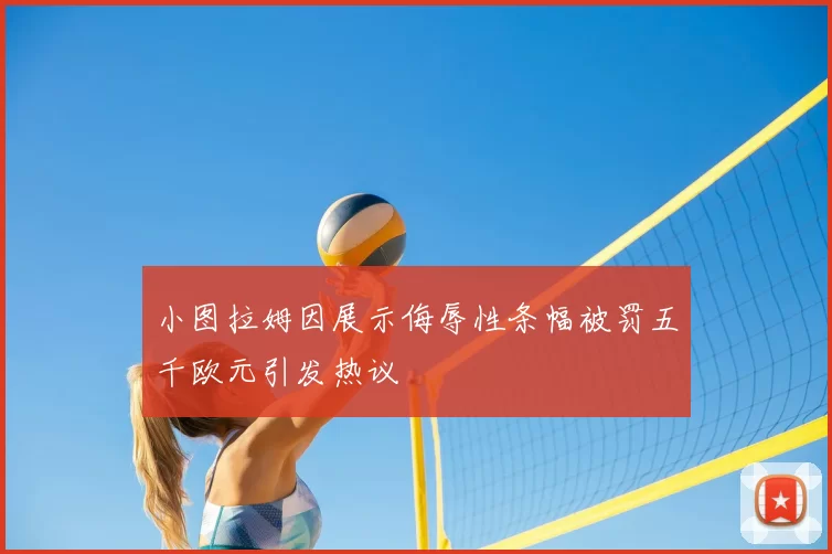 小图拉姆因展示侮辱性条幅被罚五千欧元引发热议