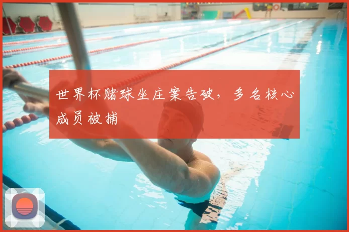 世界杯赌球坐庄案告破，多名核心成员被捕